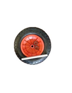 Rueda carretilla aire desmontada 3.50-8