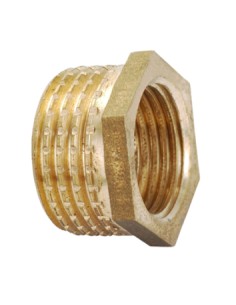Tuerca reducida latón M-H 3/4" x 1/2"
