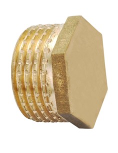 Tapón macho latón 1/2"