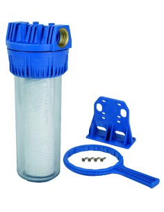 Set portacartuchos 10" (conexión1"), filtro y accesorios