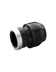 Enlace rosca hembra con refuerzo inox PE