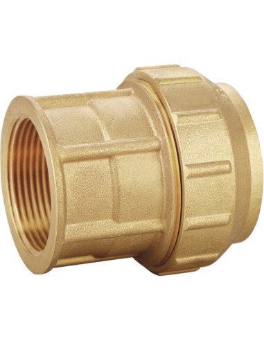 Racor rosca hembra latón PE-Fontanería-Eurodrill S.L.