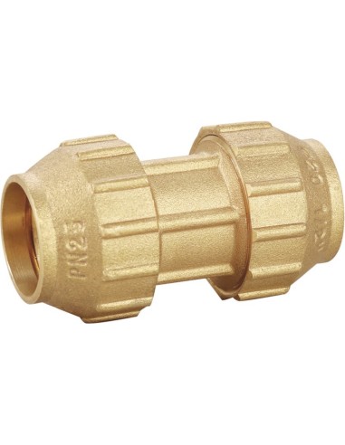 Enlace recto latón PE 63-Fontanería-Eurodrill S.L.