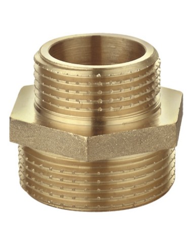 Machón reducido latón 2" x 1 1/2"-Fontanería-Eurodrill S.L.