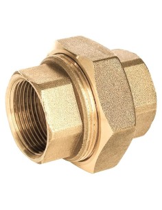 Racor cónico latón H-H