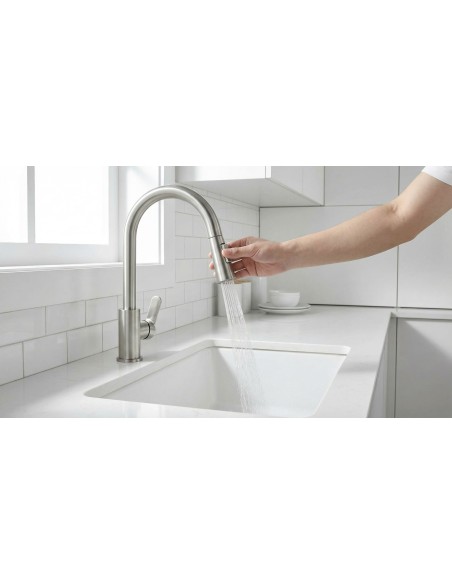 Grifo de fregadero Miño Caño Extraíble