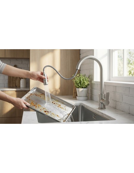 Grifo de fregadero Miño Caño Extraíble