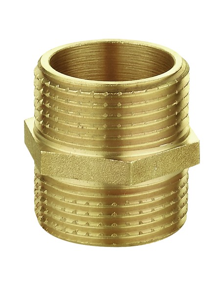 Machón latón 1/2" compacto