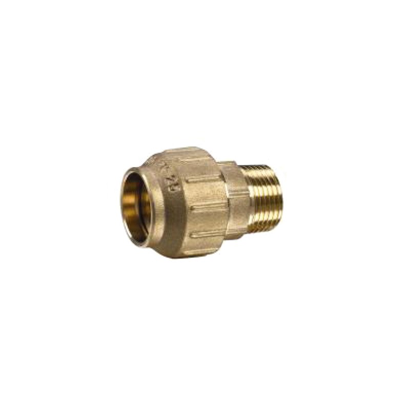 Racor rosca macho latón PE 40 - 1 1/4"